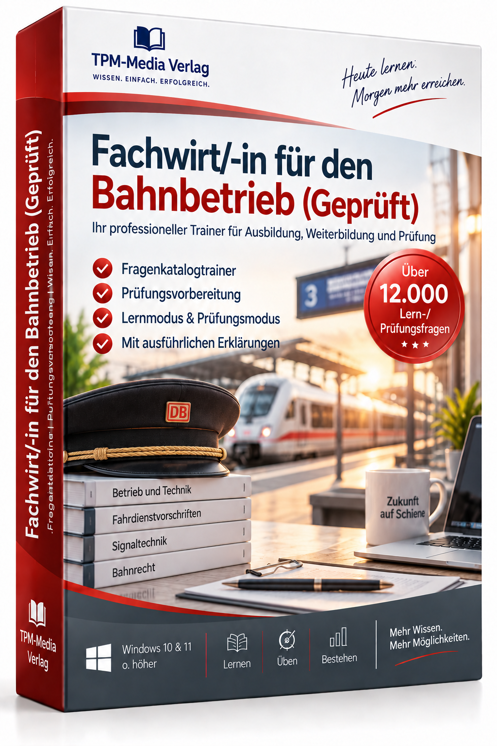 Fachwirt /-in für den Bahnbetrieb (geprüft) Fragenkatalogtrainer Download (WIN) – Produktbild 2