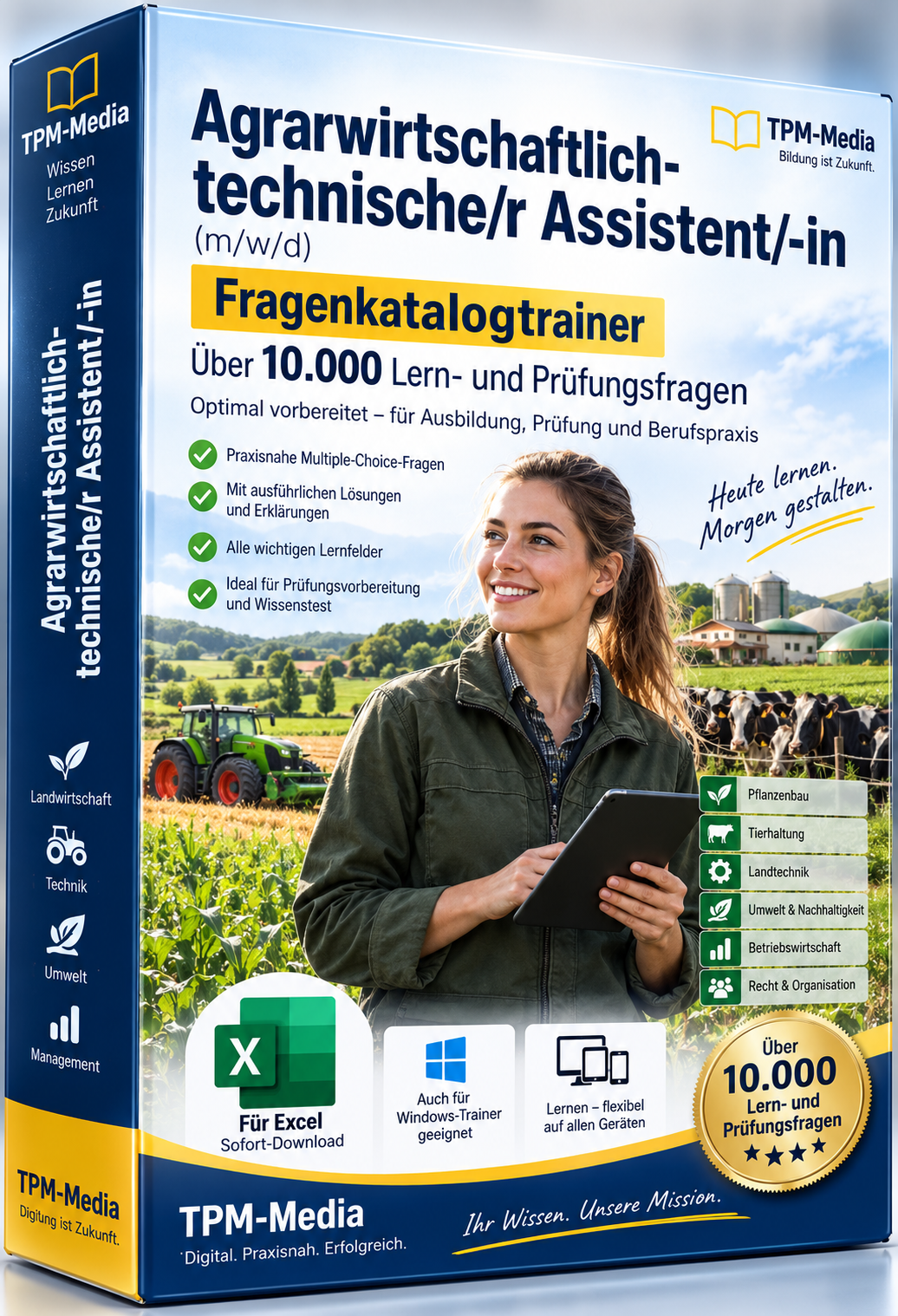 Fragenkatalog-Trainer Agrarwirtschaftlich-technische/r Assistent/-in für Windows