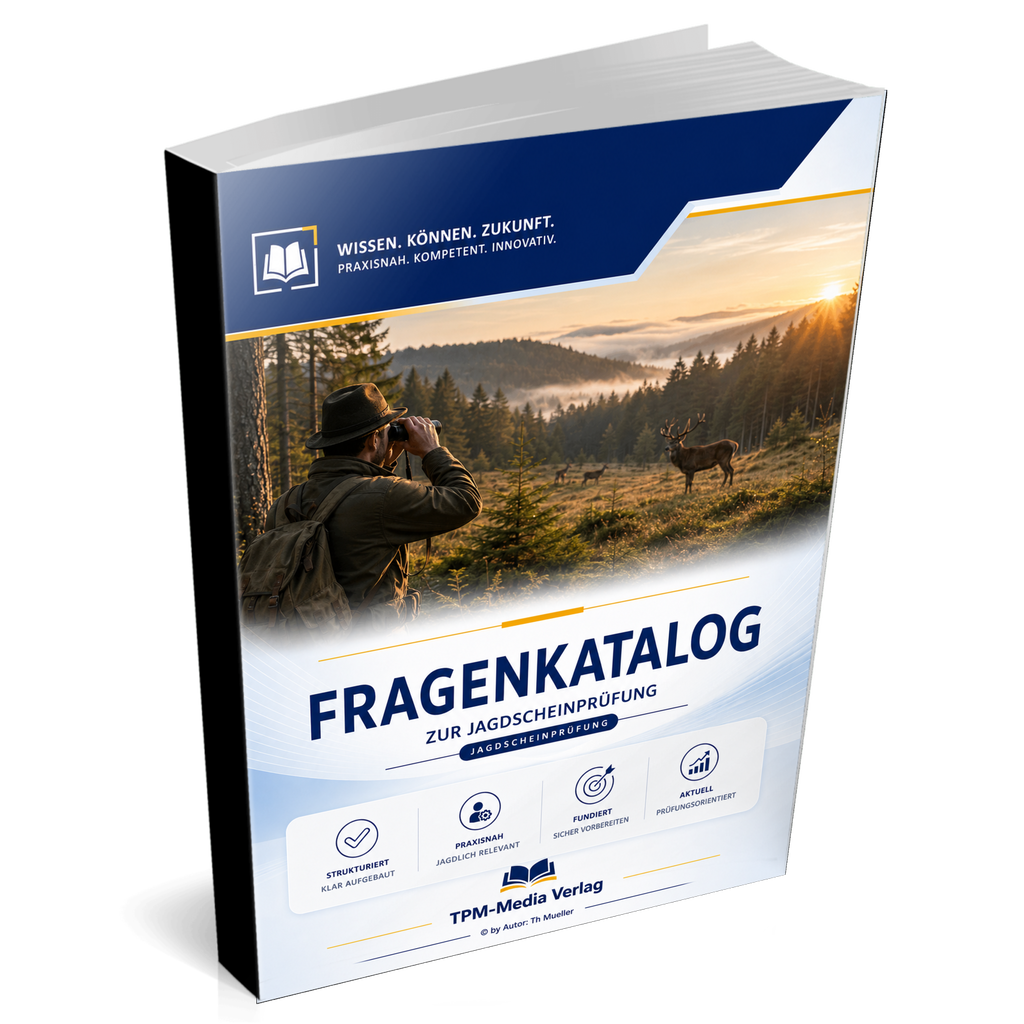 Fragenkatalog Jagdschein mit über 4200 Lern-/Prüfungsfragen (Buch-/Pintversion)