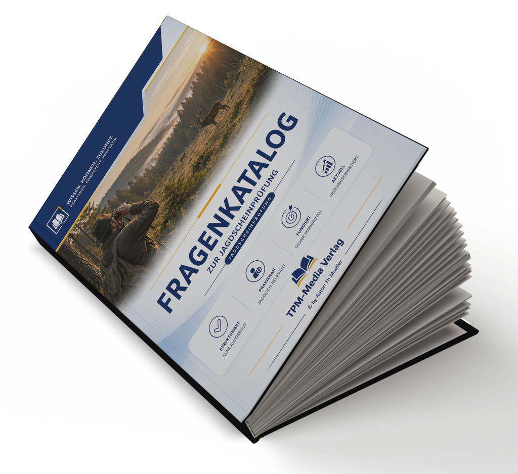 Fragenkatalog Jagdschein mit über 4200 Lern-/Prüfungsfragen (Buch-/Pintversion)