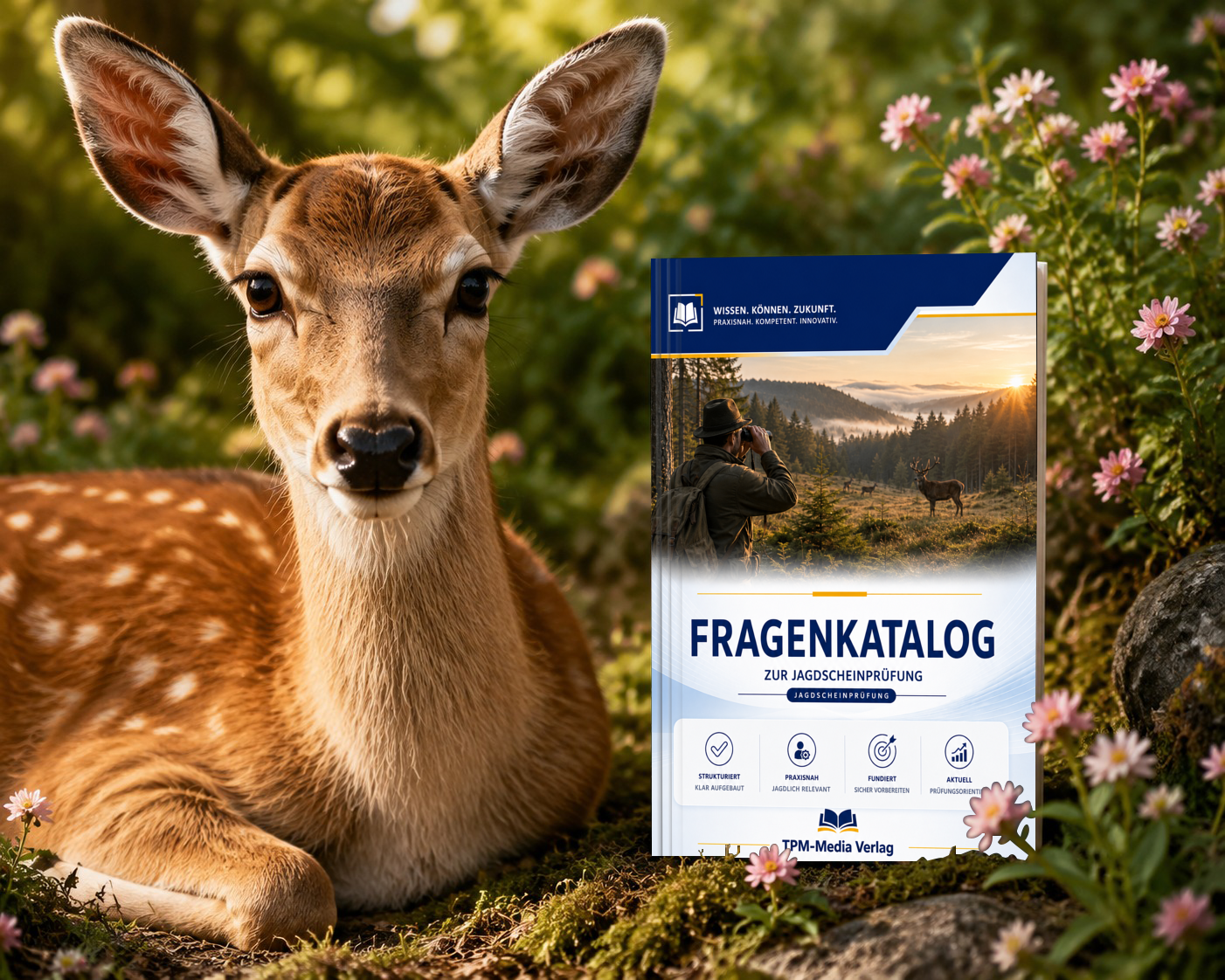 Fragenkatalog Jagdschein mit über 4200 Lern-/Prüfungsfragen (Buch-/Pintversion)