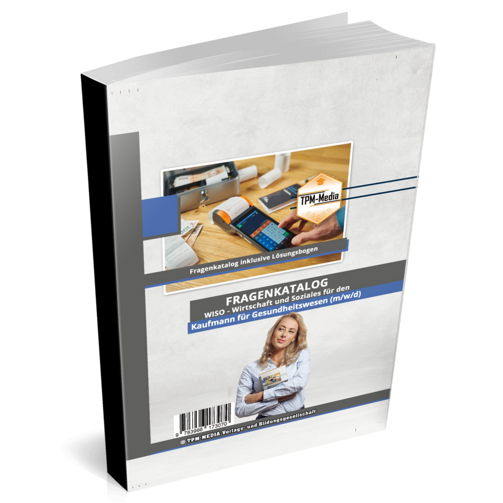 Kaufmann für das Gesundheitswesen WISO Fragenkatalog – Buch/Printversion für die Ausbildung