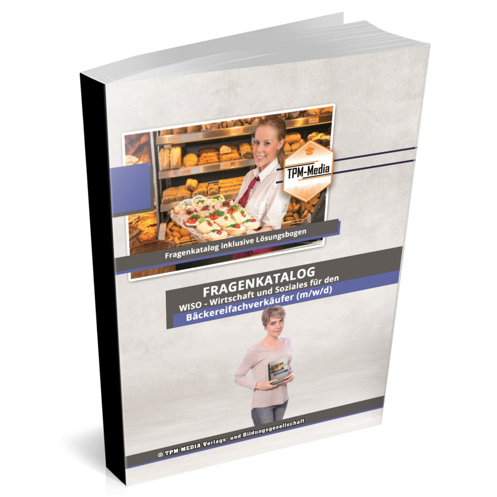 Bäckereifachverkäufer Fragenkatalog WISO - Buch/Printversion für die Ausbildung