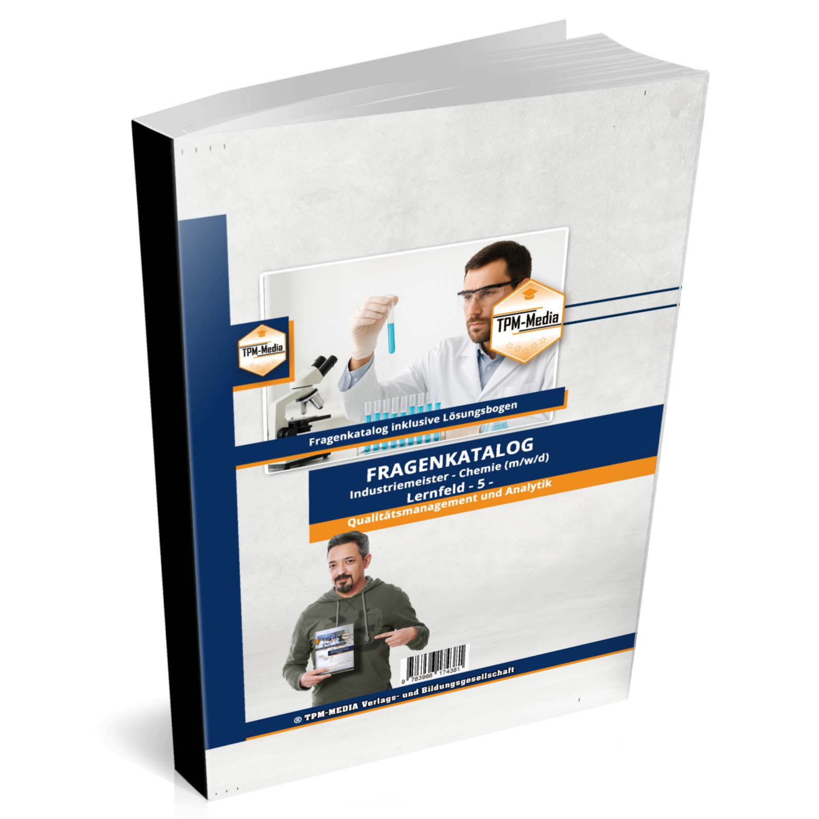 Industriemeister Chemie Fragenkatalog - Lernfeld 5: Qualitätsmanagement & Analytik (Buch/Printversion) - TPM-Media Verlag