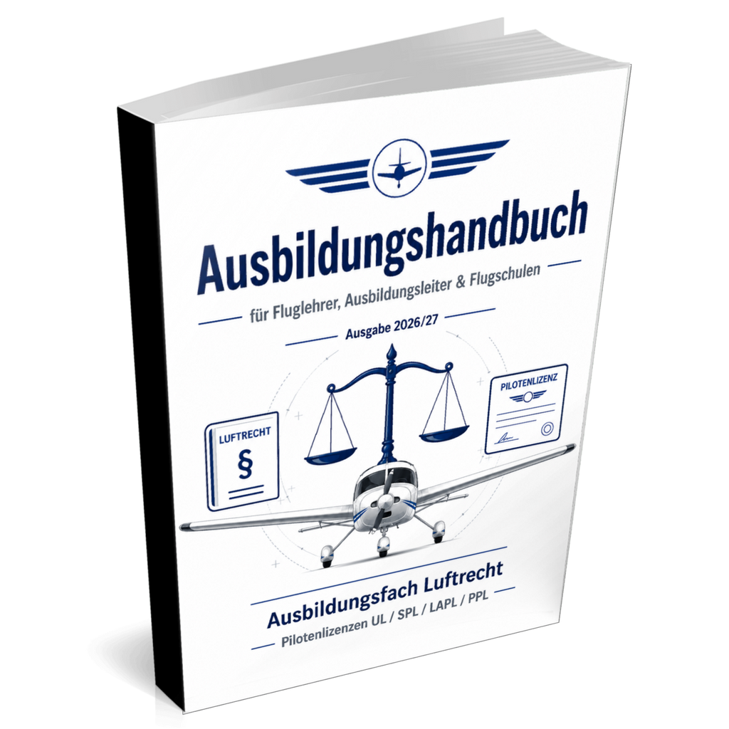 Ausbildungshandbuch Luftrecht für Fluglehrer und angehende Fluglehrer - UL/LAPL/PPL (Buch/Print)