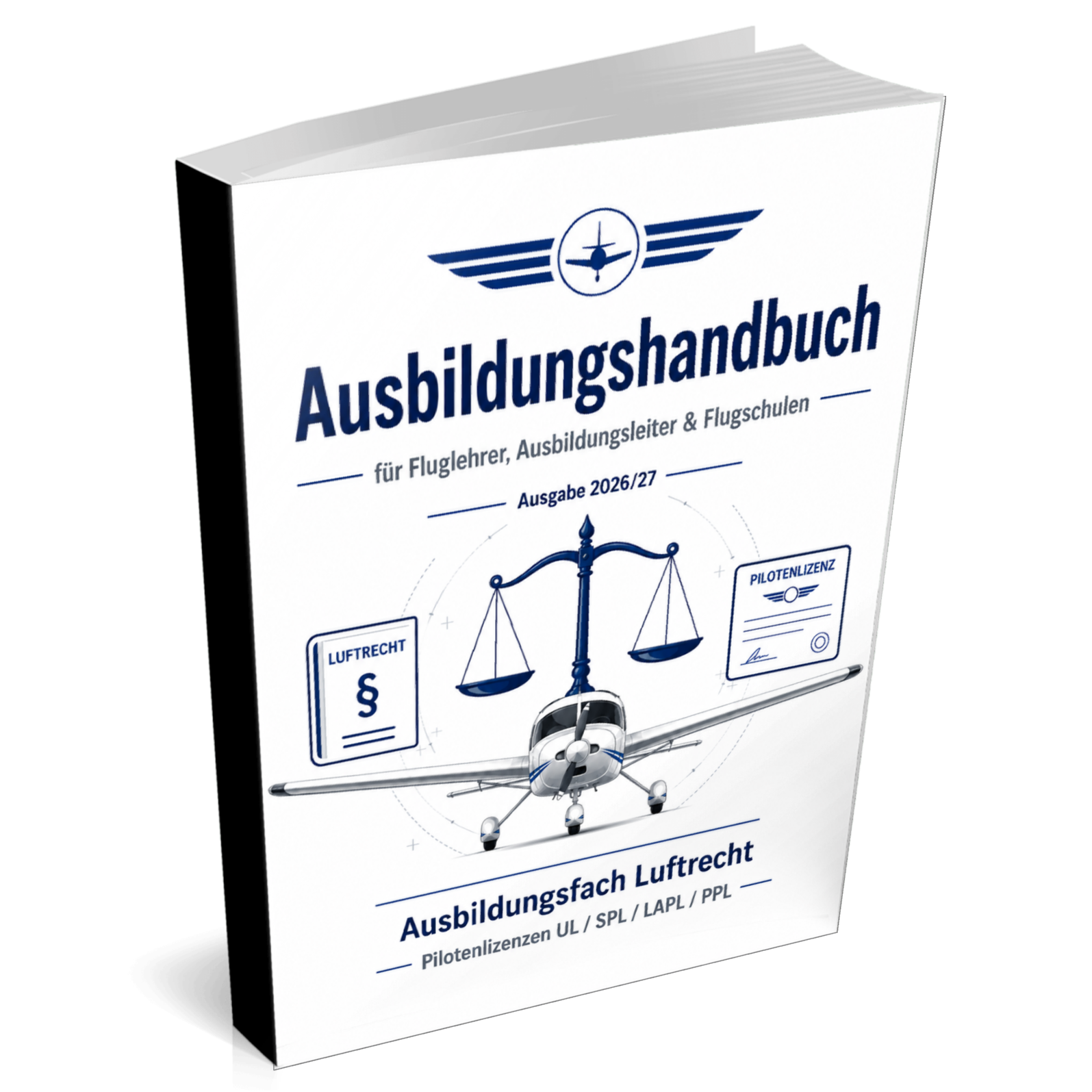 Ausbildungshandbuch Luftrecht für Fluglehrer und angehende Fluglehrer - UL/LAPL/PPL (Buch/Print)
