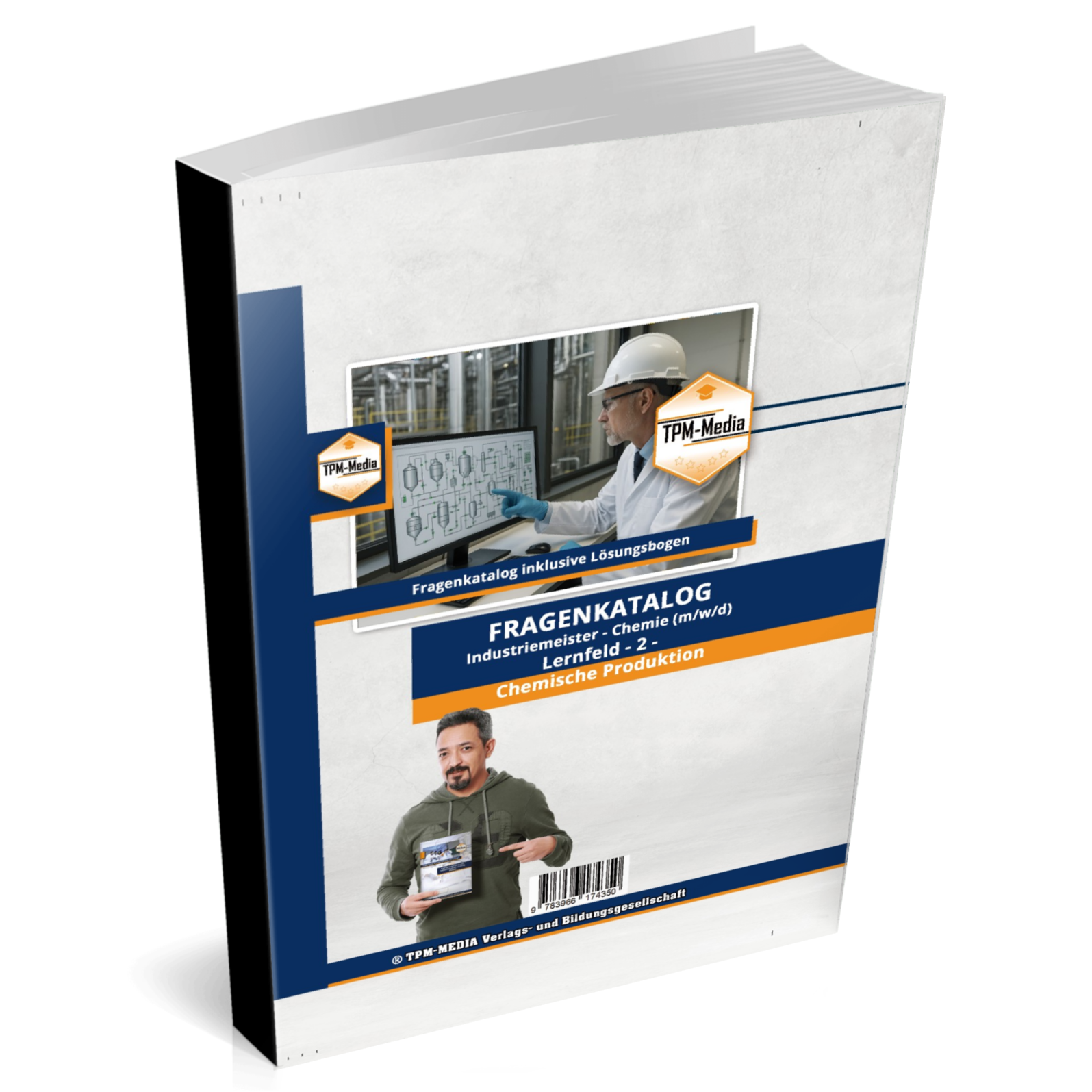 Industriemeister Chemie Fragenkatalog für Lernfeld 2 - Chemische Produktion (Buch/Print-Version) - TPM-Media Verlag