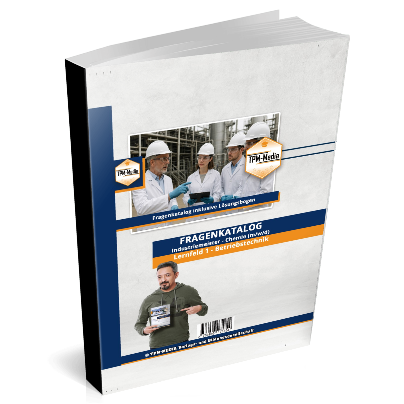 Industriemeister Chemie Fragenkatalog - Lernfeld 1 Betriebstechnik (Buch/Print-Version) - TPM-Media Verlag