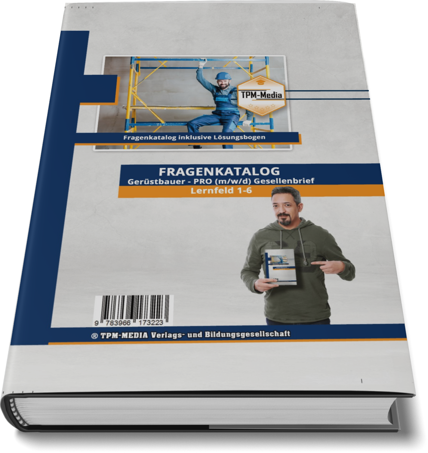 Gerüstbauer PRO Gesellenbrief (m/w/d)- Fragenkatalog mit über 5100 Lern & Prüfungsfragen & Lösungsbogen