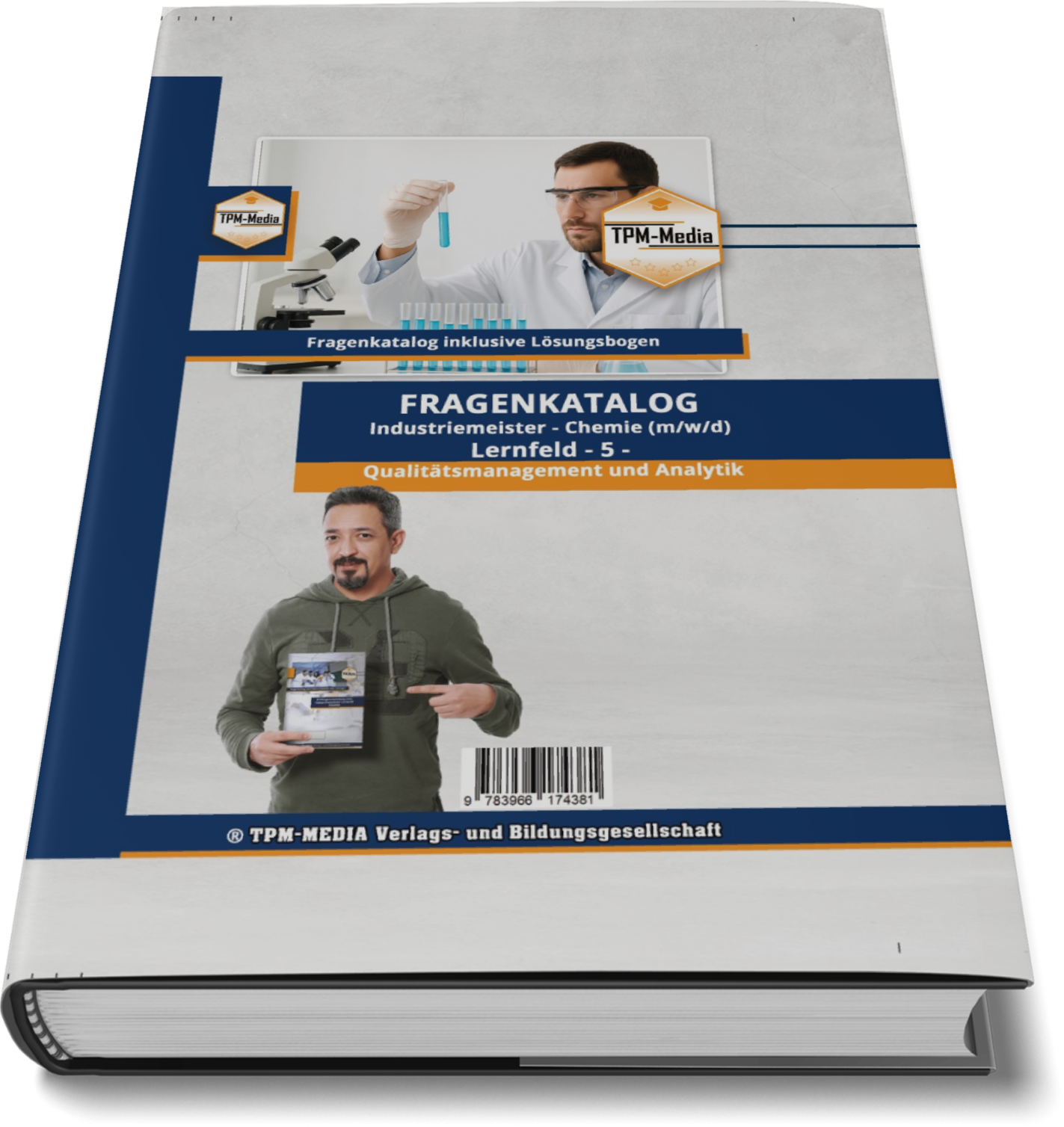 Industriemeister Chemie Fragenkatalog - Lernfeld 5: Qualitätsmanagement & Analytik (Buch/Printversion) - TPM-Media Verlag