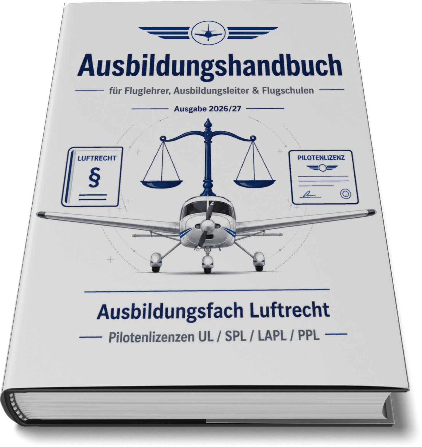 Ausbildungshandbuch Luftrecht für Fluglehrer und angehende Fluglehrer - UL/LAPL/PPL (Buch/Print) - TPM-Media Verlag