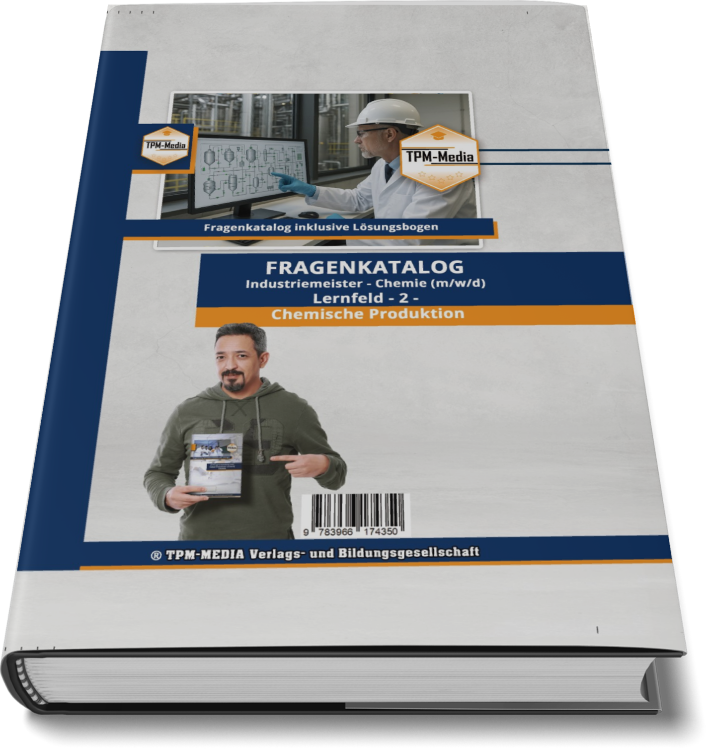 Industriemeister Chemie Fragenkatalog für Lernfeld 2 - Chemische Produktion (Buch/Print-Version) - TPM-Media Verlag
