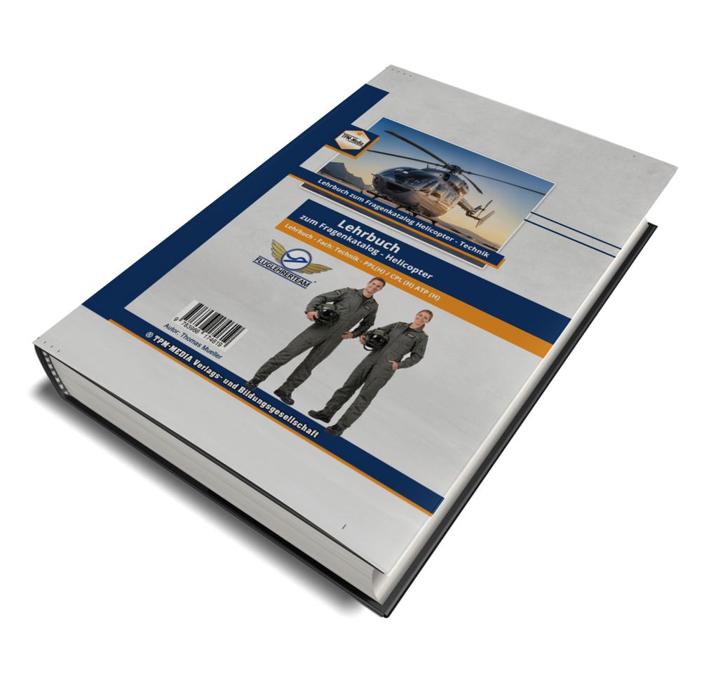 Lehrbuch zum Fragenkatalog Hubschrauberlizenz Fach: Technik (Buch-/Printversion) (Buch/Printversion) - TPM-Media Verlag