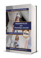 Fliesenleger - Pro / Gesellenbrief (m/w/d) - Fragenkatalog mit über 3900 Prüfungs-/Lernfragen (Buch-/Printversion): incl. Lösungsbogen zur Prüfungsvorbereitung - TPM-Media Verlag