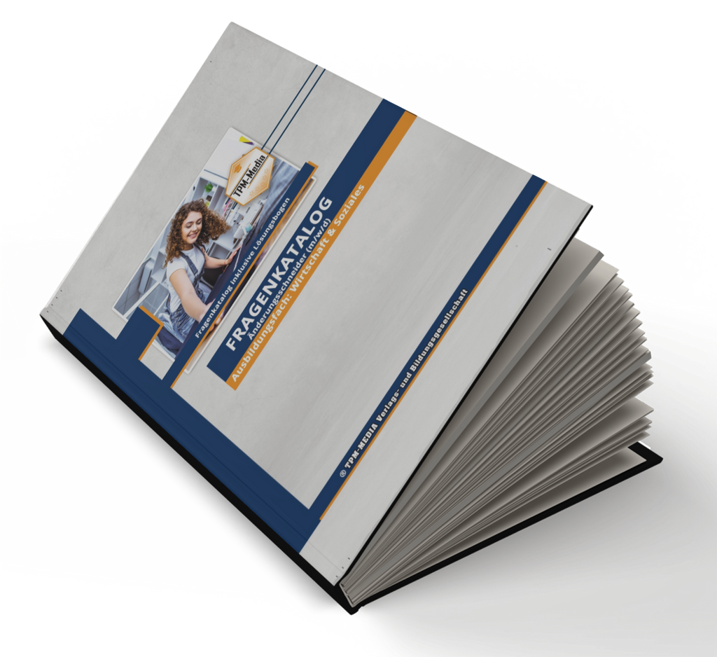Änderungsschneider (m/w/d)&nbsp;Fragenkatalog für das Ausbildungsfach: Wirtschaft & Soziales - Buch/Printversion mit über 3000 Lern-/Prüfungsfragen