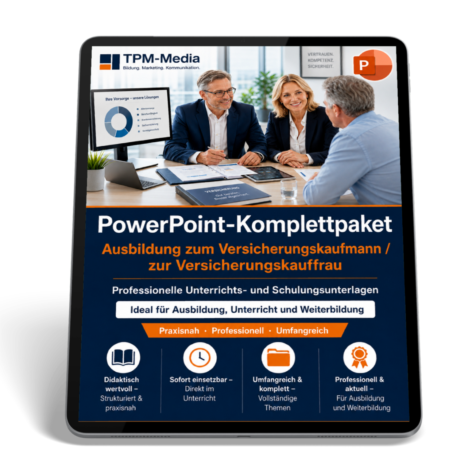 PowerPoint-Komplettpaket für die Ausbildung zum Kaufmann für Versicherungen und Finanzanlagen / zur Kauffrau für Versicherungen und Finanzanlagen
