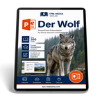 Der Wolf PowerPoint Präsentation Schule - Download-Version für den Schuleinsatz