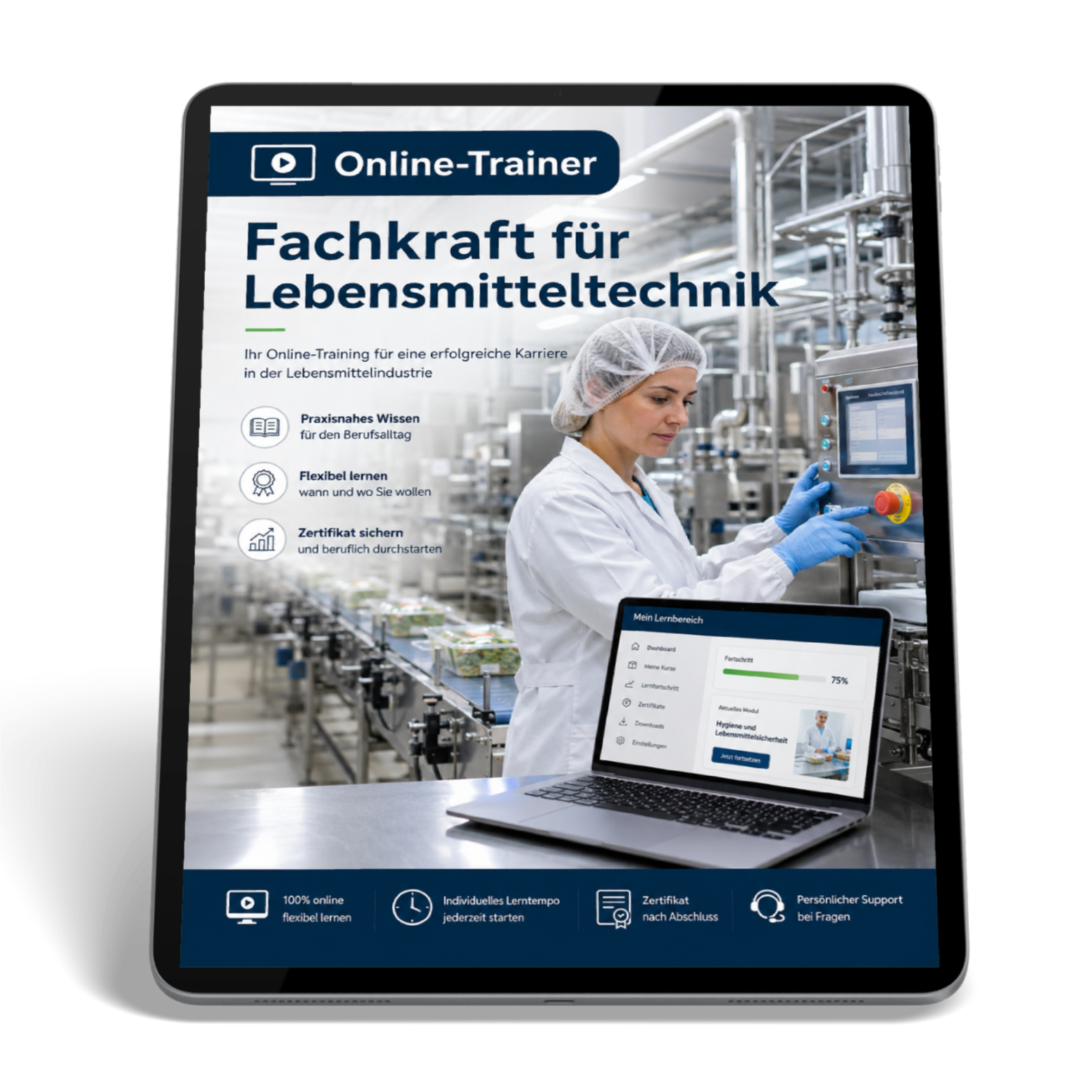 Fachkraft für Lebensmitteltechnik Online-Trainer