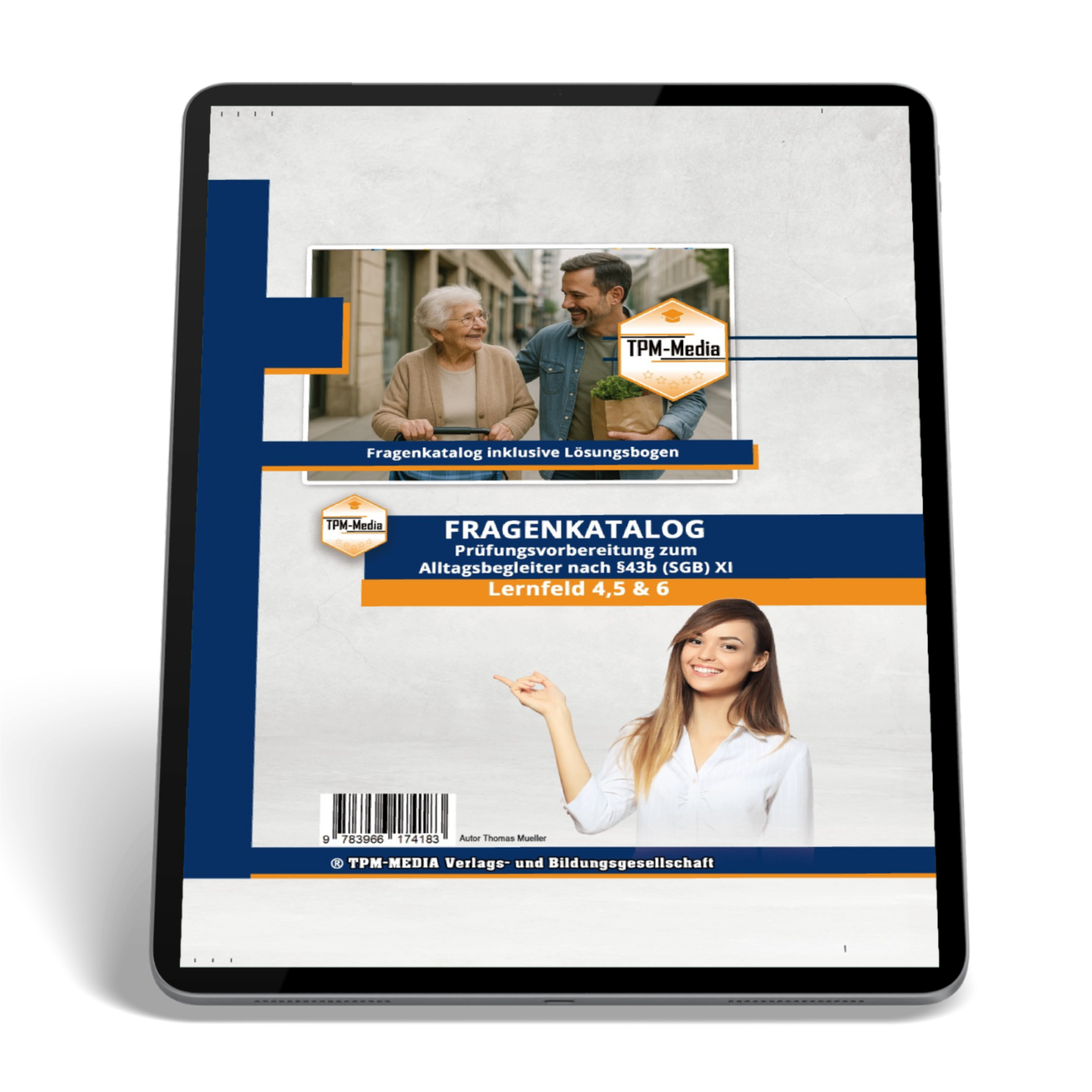 Alltagsbegleiter nach §43b SGB XI - LF 4-6 Fragenkatalog eBook Download für Windows - TPM-Media Verlag