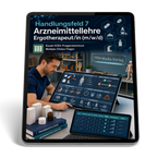 Ergotherapeut - Handlungsfeld 7 gewerbliche Excel-Fragenkatalog Datenbank (Sofort-Download)
