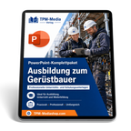 PowerPoint-Komplettpaket - Ausbildung zum Gerüstbauer (m/w/d)