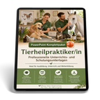 PowerPoint Ausbildung Tierheilpraktiker - Kompaktes Komplettpaket für angehende Tierheilpraktiker
