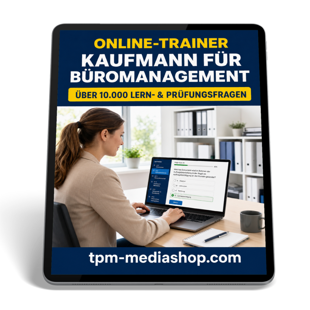 Kaufmann für Büromanagement PRO Online-Trainer