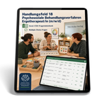 Ergotherapeut - Handlungsfeld 18 gewerbliche Excel-Fragenkatalog Datenbank (Sofort-Download)