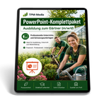 PowerPoint-Komplettpaket - Ausbildung zum Gärtner (m/w/d)