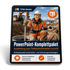 PowerPoint-Präsentationen Tiefbaufacharbeiter - Kompaktes Ausbildungspaket