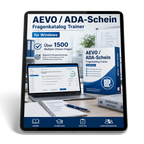 AEVO/ADA - Schein Fragenkatalogtrainer mit über 1500 Multiple Choice Fragen -Download für Windows