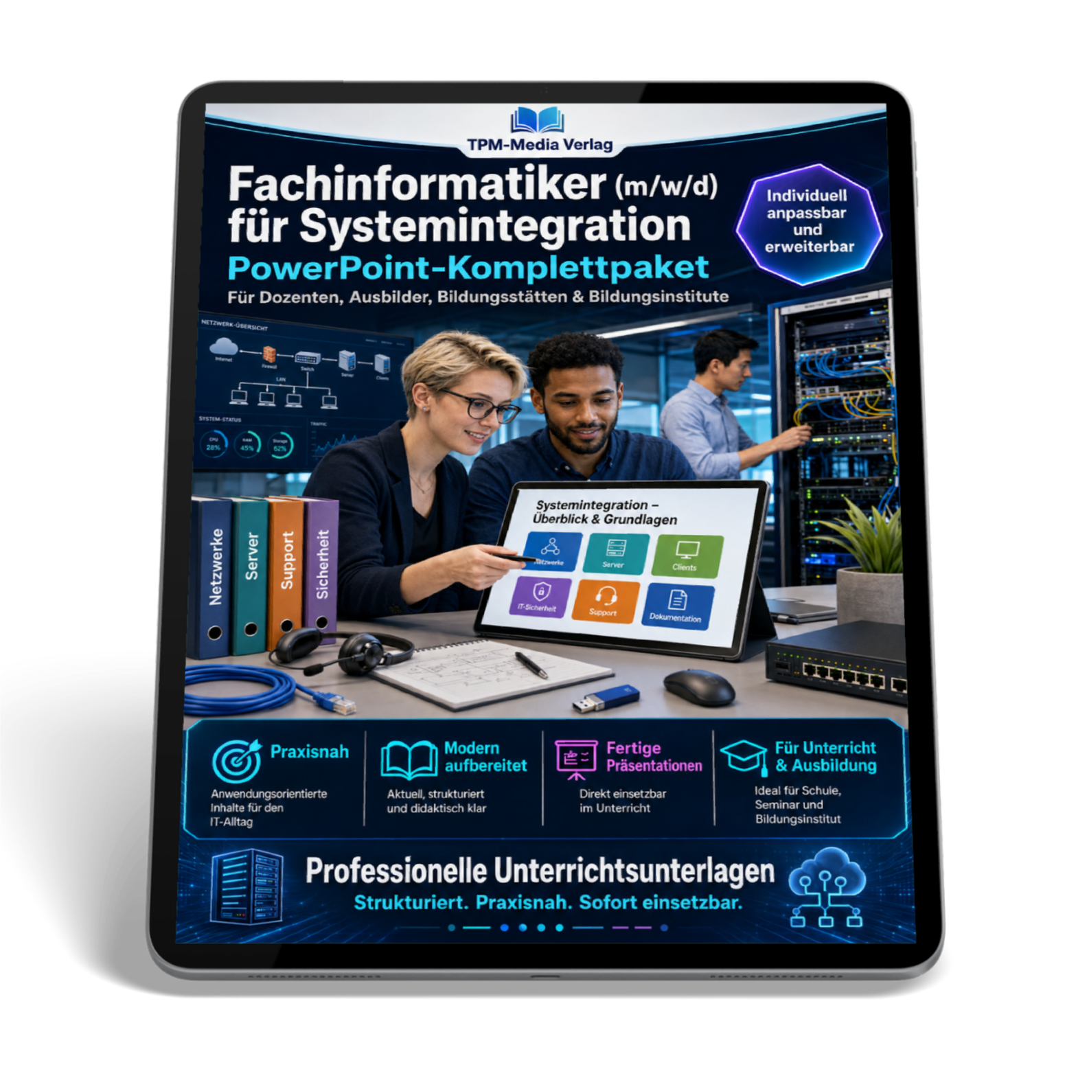 PowerPoint-Komplettpaket für die Ausbildung zum Fachinformatiker - Fachrichtung Systemintegration (m/w/d)