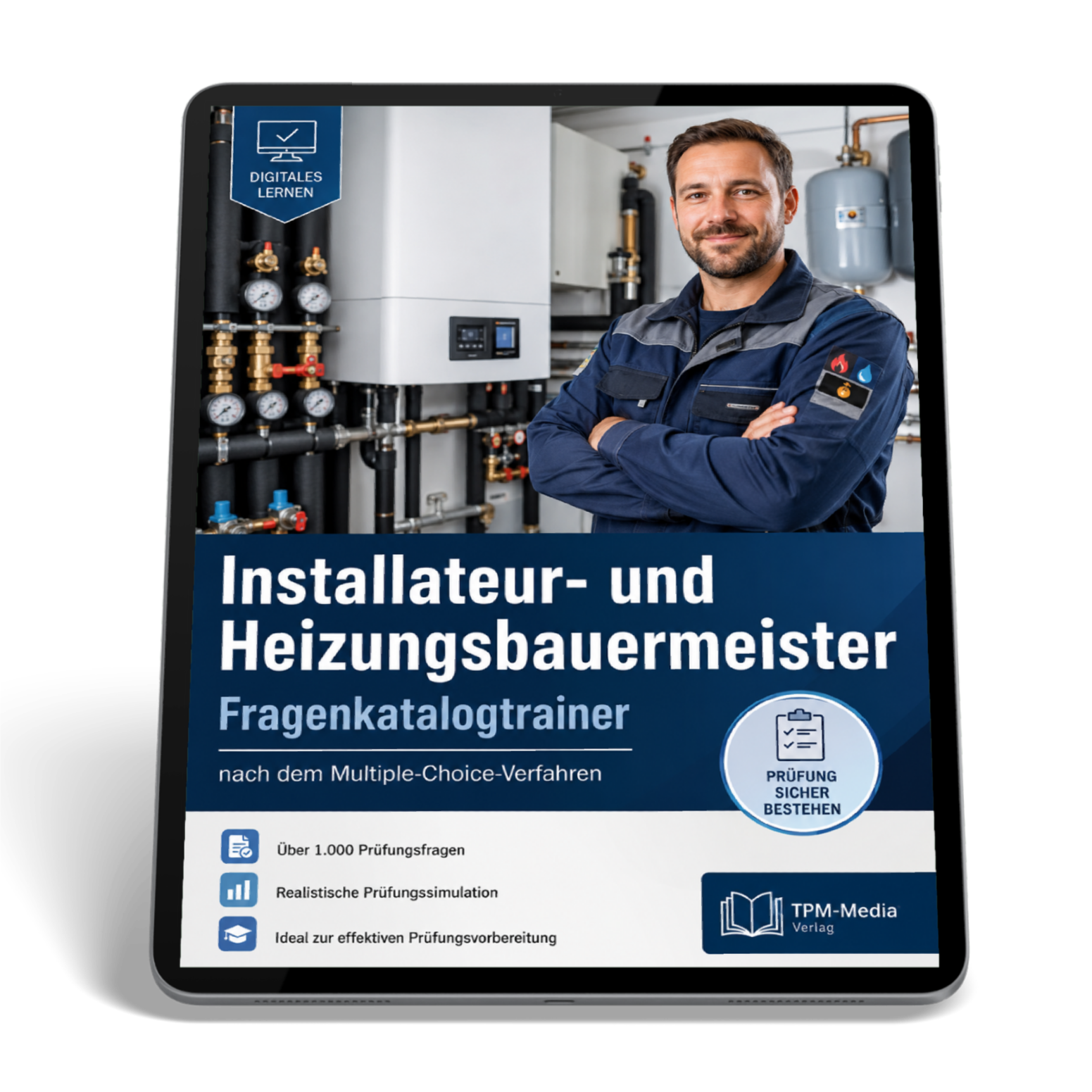 Meisterprüfung Installateur und Heizungsbauer: Fragenkatalog‑Trainer mit 3.150 Multiple‑Choice‑Fragen – Windows‑Download