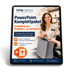 PowerPoint Verkaufsausbildung - Kompaktes Komplettpaket für angehende Verkäufer/-innen