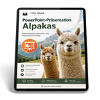Alpakas PowerPoint Präsentation für den Schuleinsatz - Download-Version