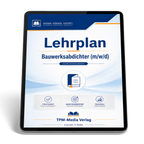Lehrplan Bauwerksabdichter (m/w/d) eBook (Download-Version)