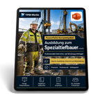 PowerPoint Spezialtiefbauer Ausbildung - Komplette Präsentationsvorlagen für die Ausbildung