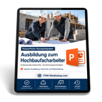 PowerPoint-Komplettpaket - Ausbildung zum Hochbaufacharbeiter (m/w/d)