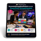 PowerPoint-Komplettpaket für die Ausbildung zum Veranstaltungskaufmann (m/w/d)