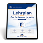 Lehrplan Gerüstbauer (m/w/d) eBook (Download-Version)