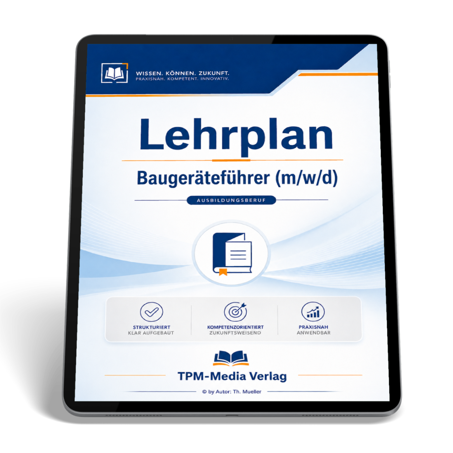 Lehrplan Baugeräteführer (m/w/d) eBook (Download-Version)