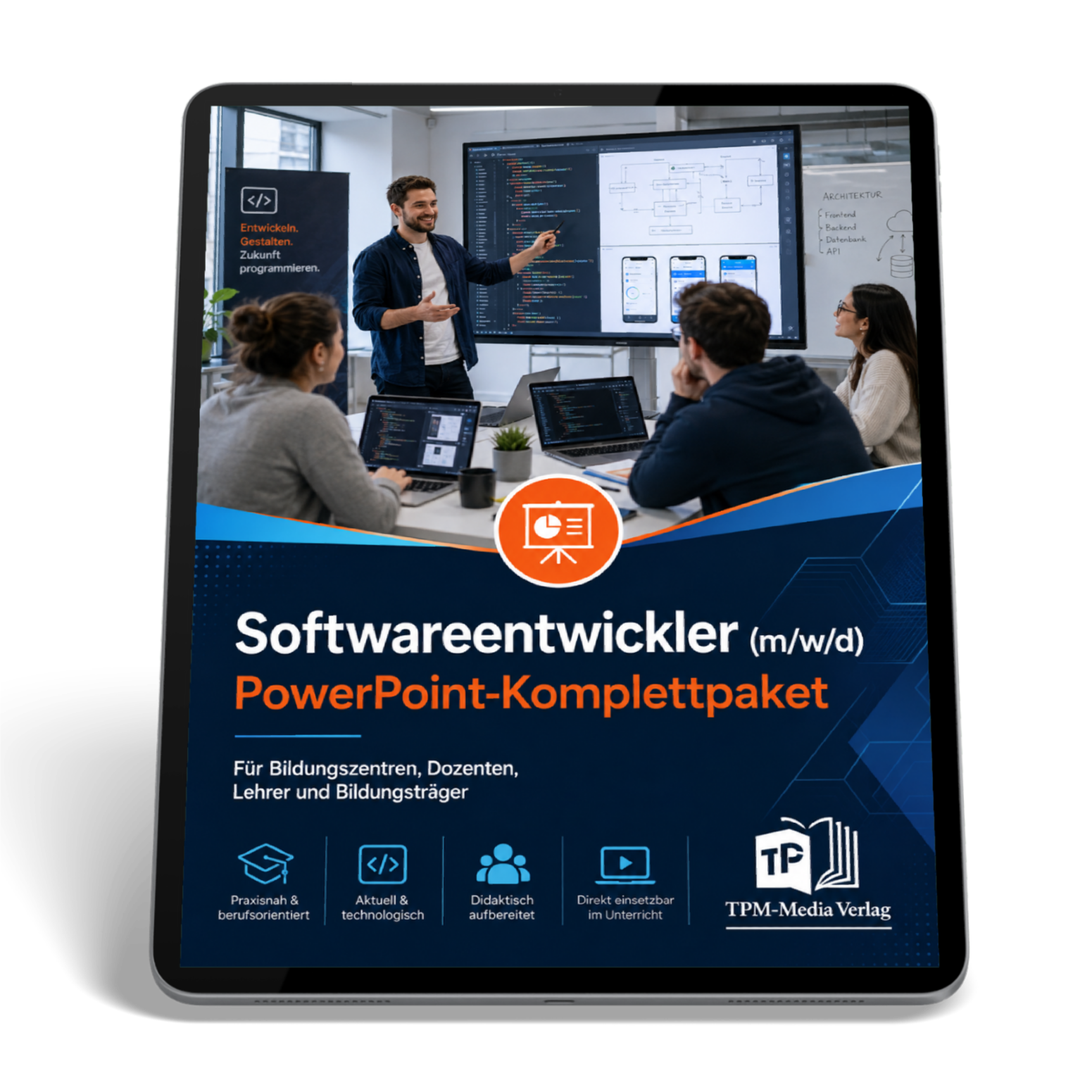 PowerPoint-Komplettpaket für die Ausbildung zum Softwareentwickler (m/w/d)
