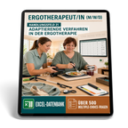 Ergotherapeut - Handlungsfeld 21 gewerbliche Excel-Fragenkatalog Datenbank (Sofort-Download)
