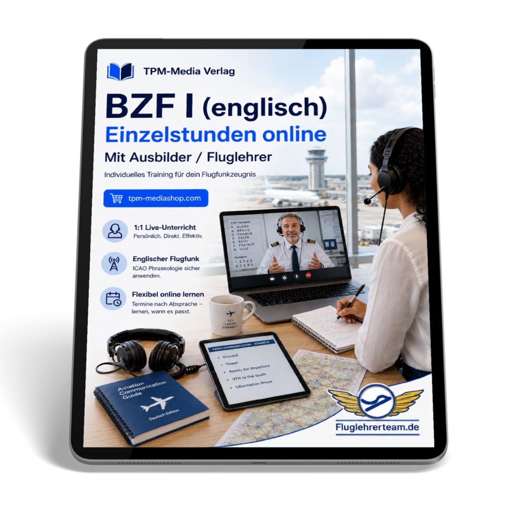 Einzelstunden für BZF I (deutsch/englisch) - Online-Coaching - für www.fluglehrerteam.de