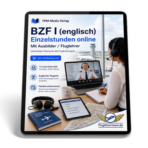 Einzelstunden für BZF I (deutsch/englisch) - Online-Coaching - für www.fluglehrerteam.de