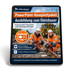 PowerPoint-Komplettpaket - Ausbildung zum Gleisbauer (m/w/d)