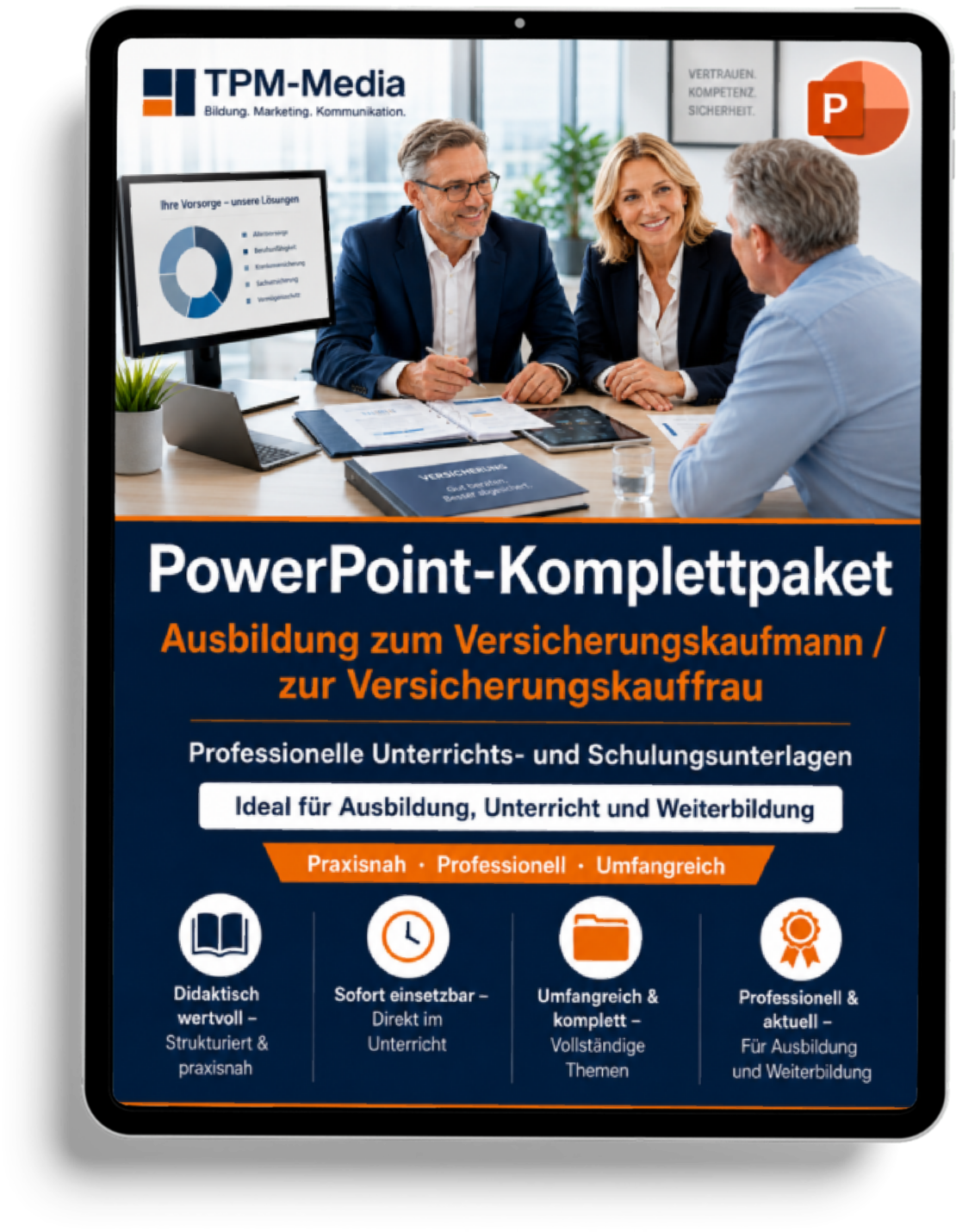 PowerPoint-Komplettpaket für die Ausbildung zum Kaufmann für Versicherungen und Finanzanlagen / zur Kauffrau für Versicherungen und Finanzanlagen