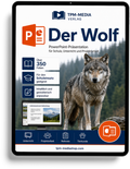 Der Wolf PowerPoint Präsentation Schule - Download-Version für den Schuleinsatz