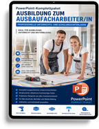 PowerPoint-Komplettpaket - Ausbildung zum Ausbaufacharbeiter/in - TPM-Media Verlag