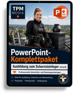 PowerPoint-Schornsteinfeger-Ausbildung: Kompaktes Komplettpaket für die Ausbildung zum Schornsteinfeger (m/w/d)
